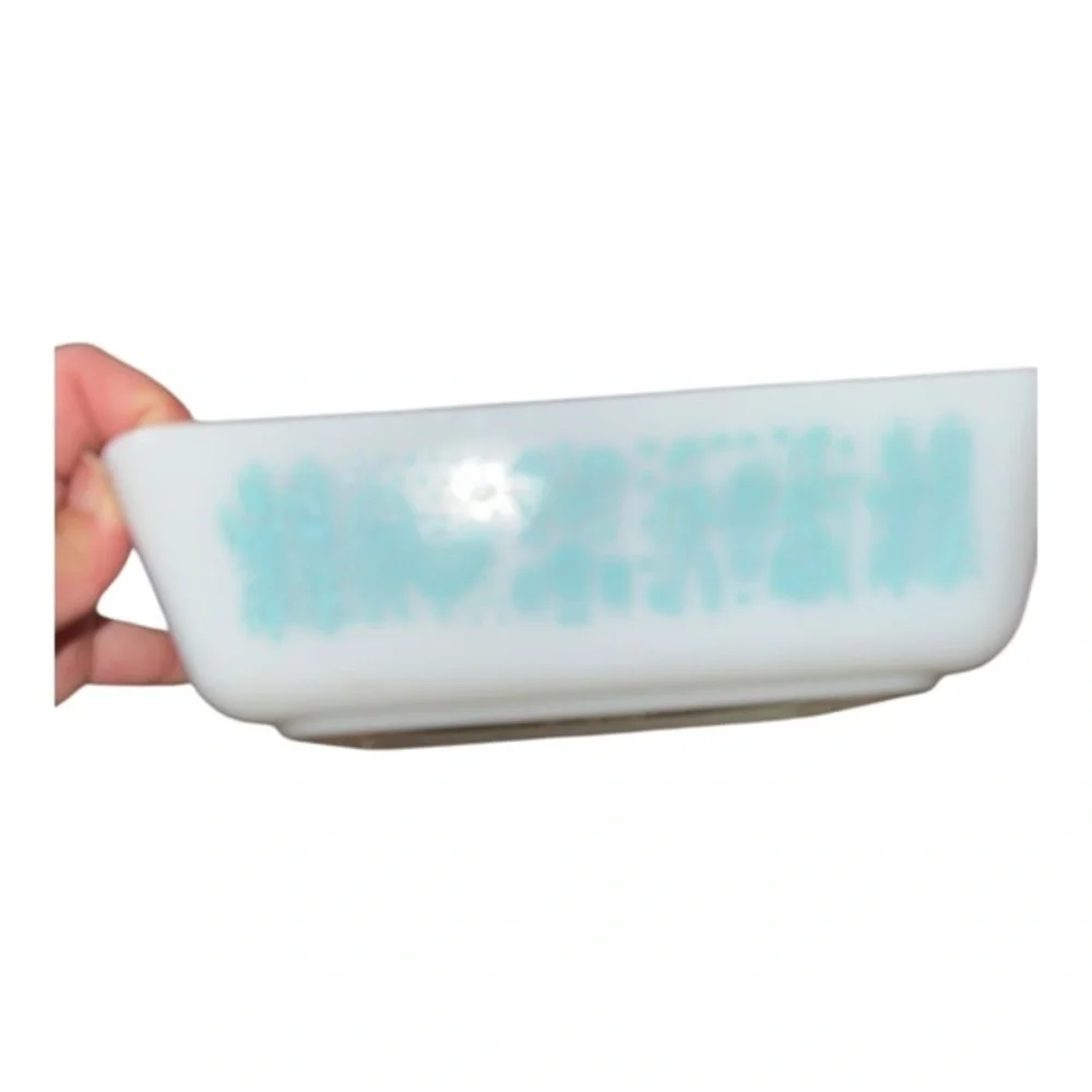 VTG Pyrex‎ Amish Butterprint Refrigerator Dish no lid made in USA